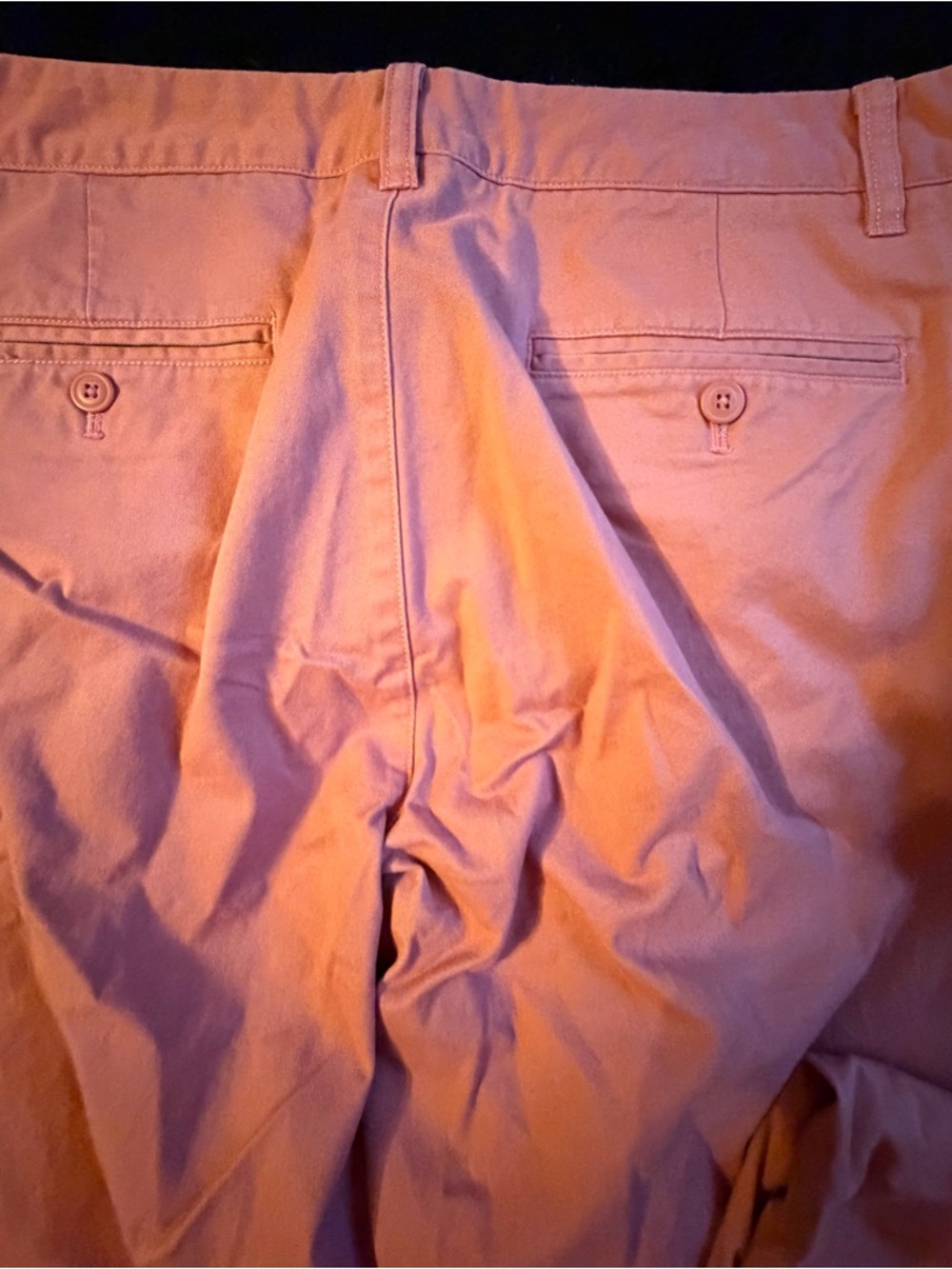 Bonobos men’s straight chino pants salmon color  size 34 x 34 golf casual - Picture 9 of 12